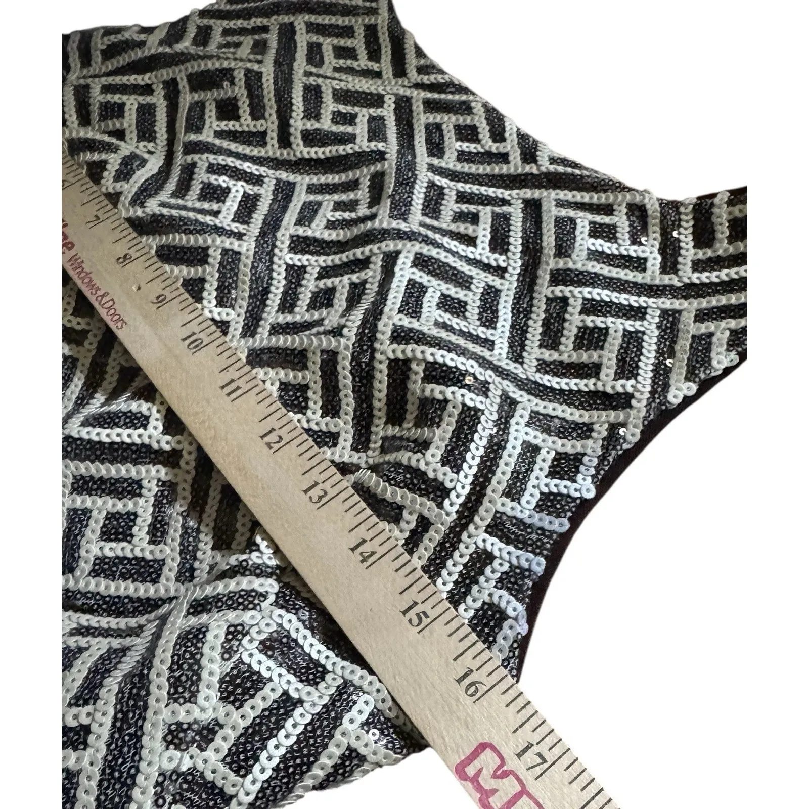 Lauren Ralph Lauren Evening Sequin Cocktail Dress Size 10 Formal Night Out Party - Image 7