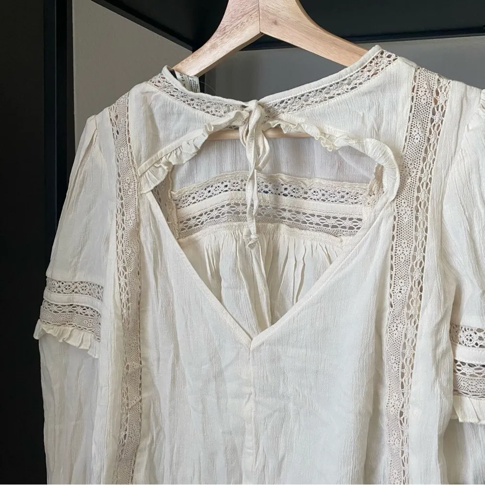 NWT American Eagle High Neck Cut Out Top - Image 5