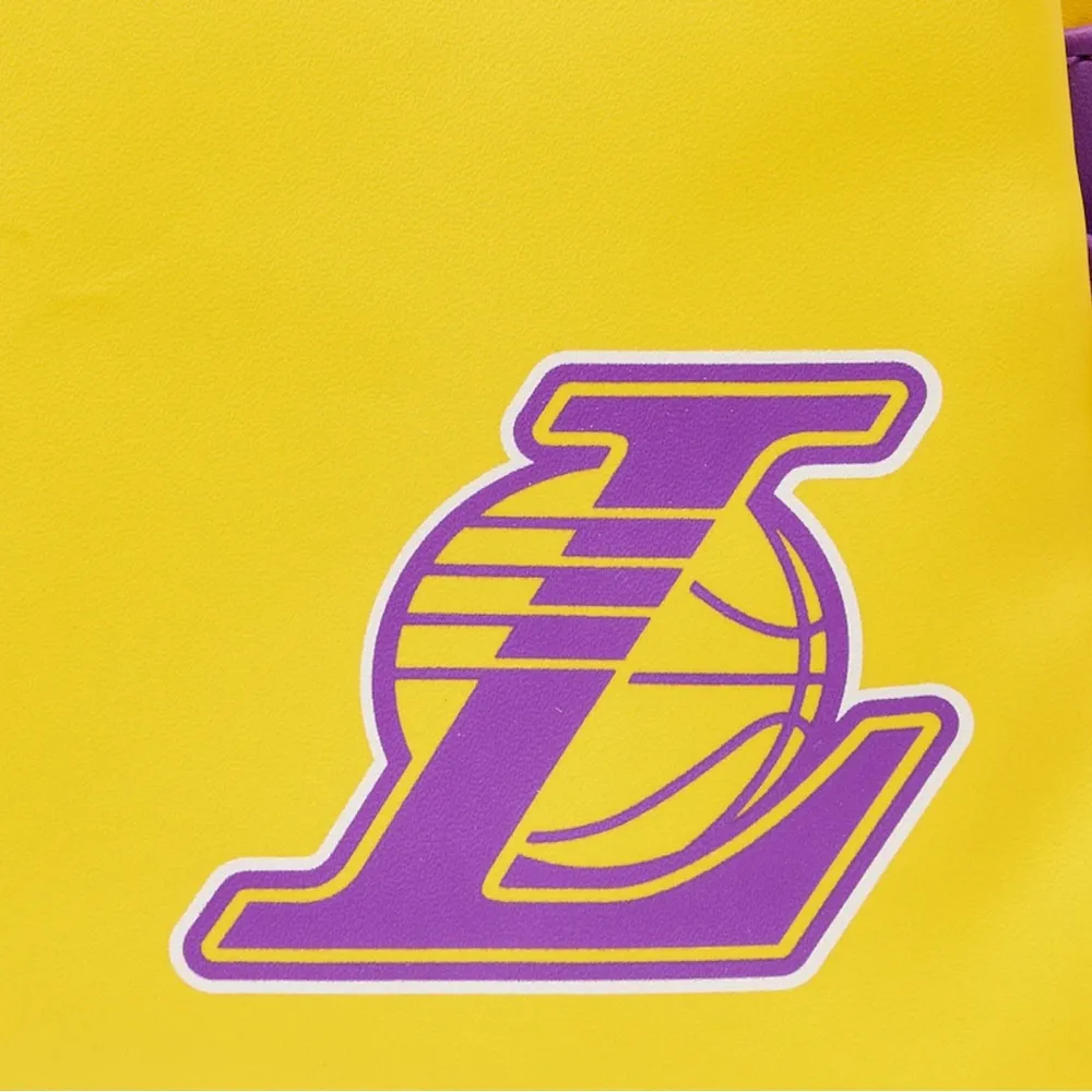 Loungefly Los Angeles Lakers patches mini backpack - Image 5