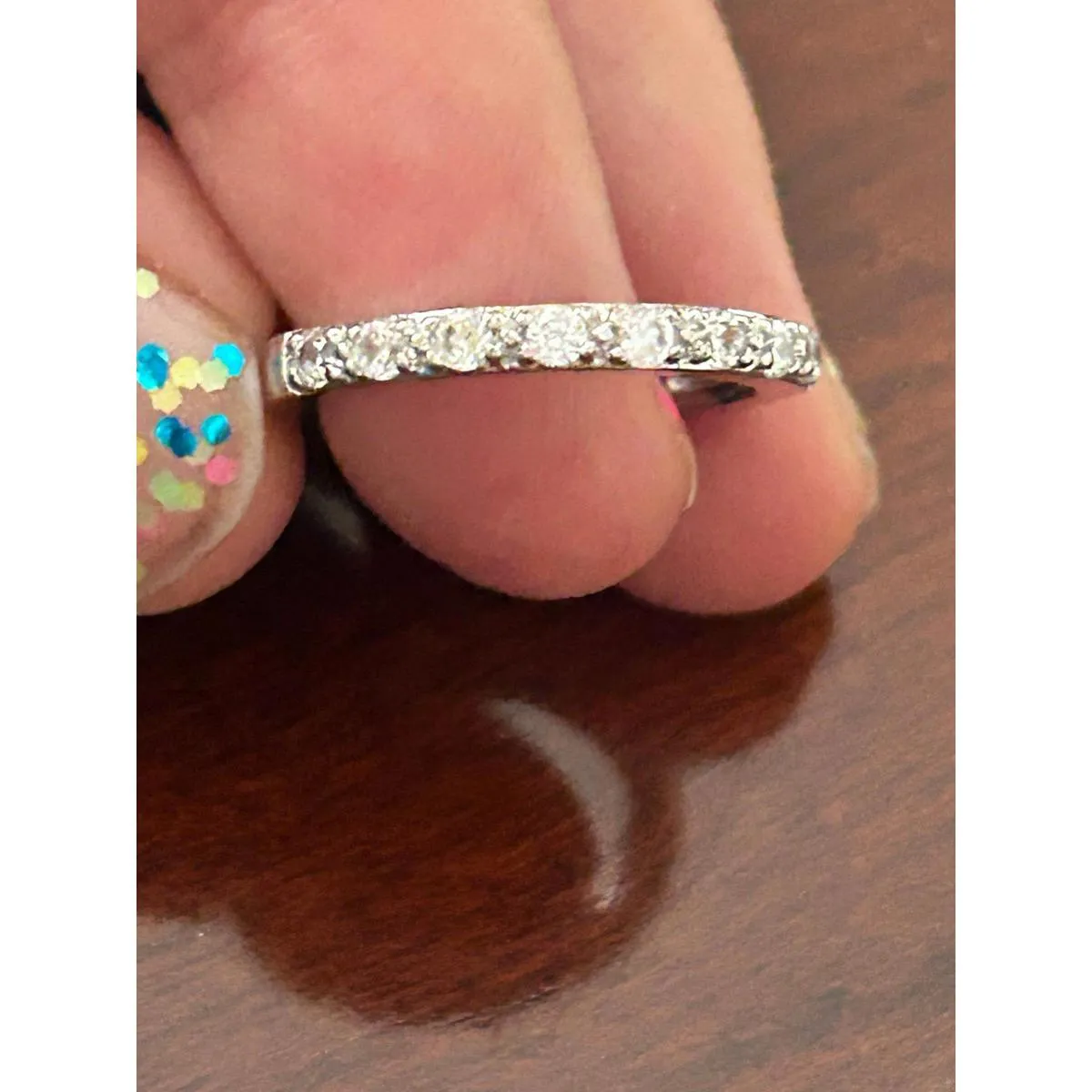 Ring 925 sterling silver size 5 - Image 3