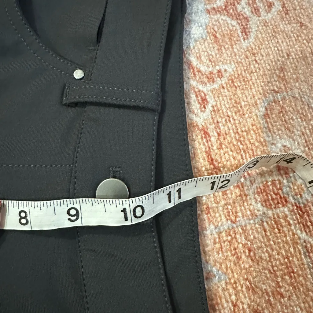 Lululemon City Sleek 5 Pocket 7/8 Pant Obsidian Grey W5CZIS size 4 - Image 7