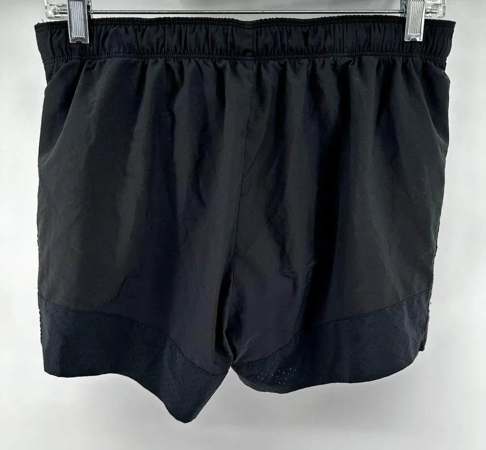 Nike Dri Fit Running Short Perforated Stretch Athletic Workout Black Medium - Image 4