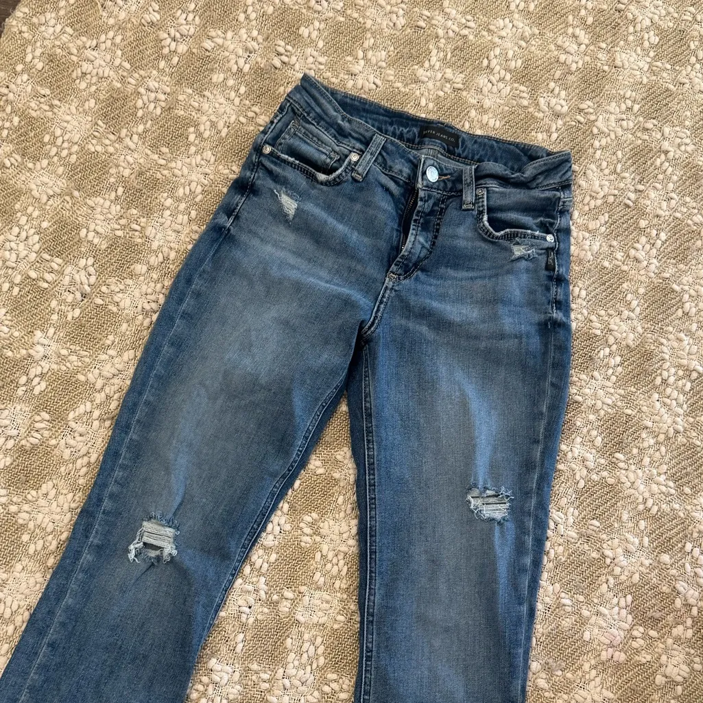 Silver Jeans Co. Avery Slim Boot Bootcut Jeans Size 29x35 - Image 3