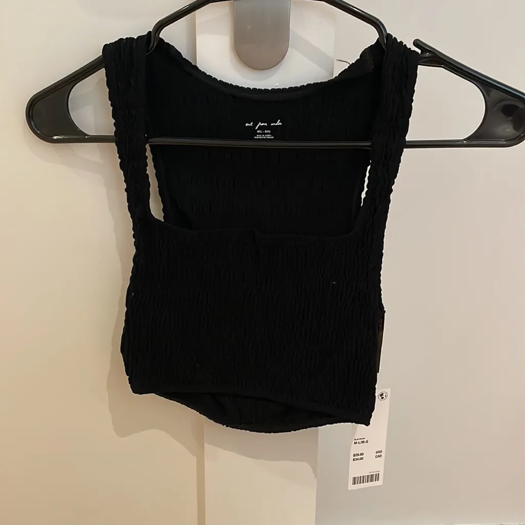 Black Out from Under Moxie seamless textured bra top Size M/L - Image 6