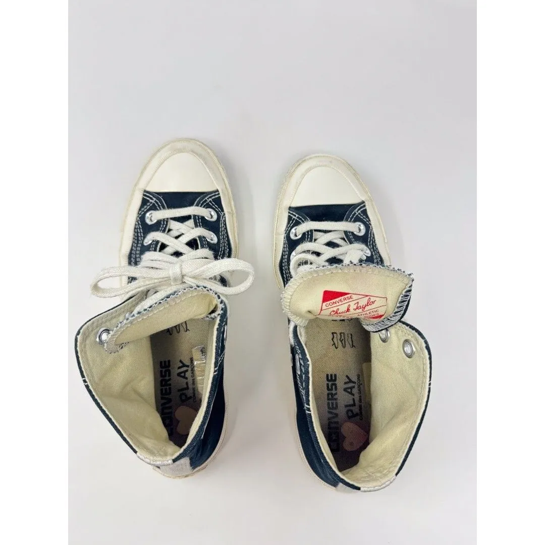 Comme Des Garcons PLAY x Converse Unisex Chuck Taylor Sneaker Men 5.5 Women 7.5 - Image 9