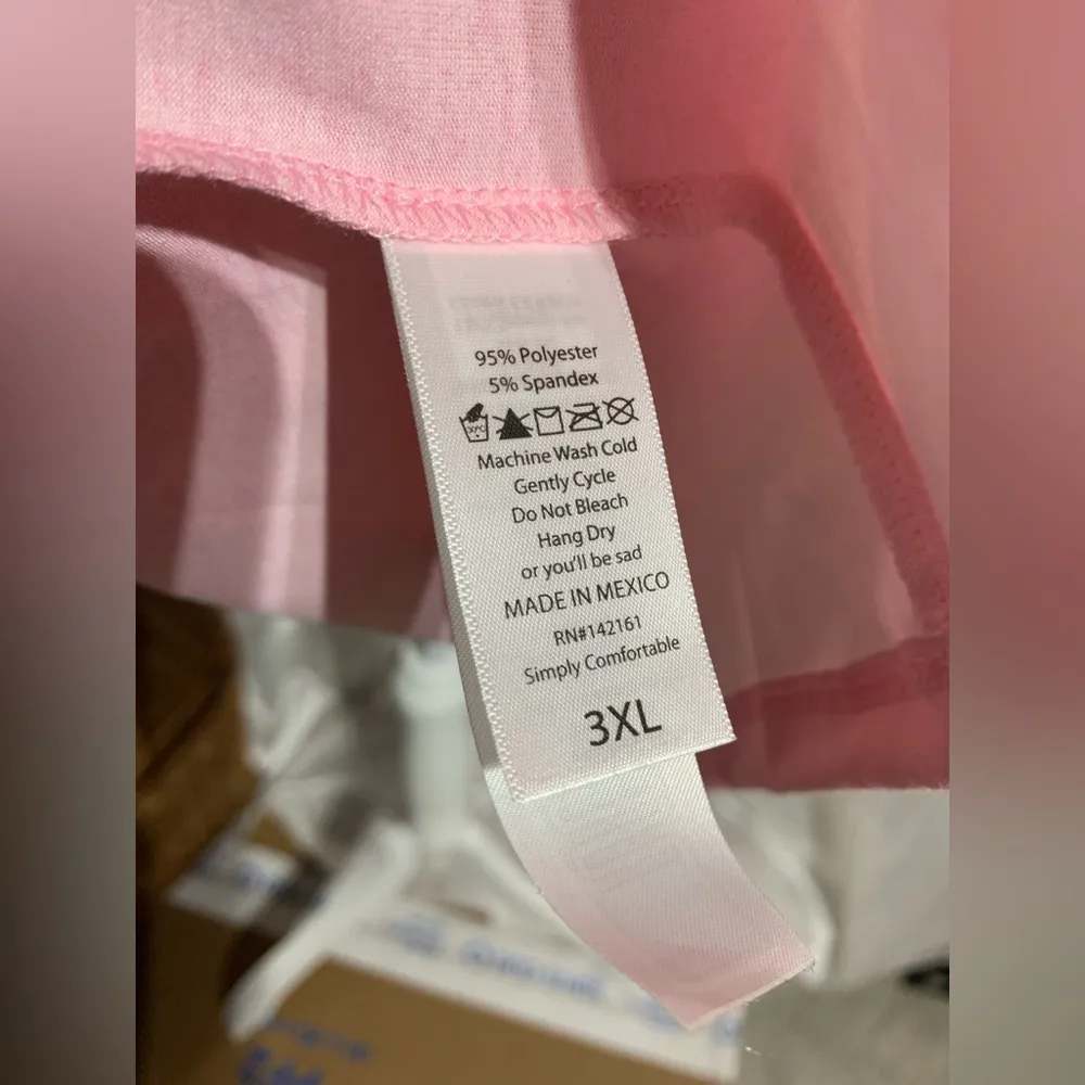 Lularoe Liv Pink Breast Cancer Awareness Shirt - Image 7