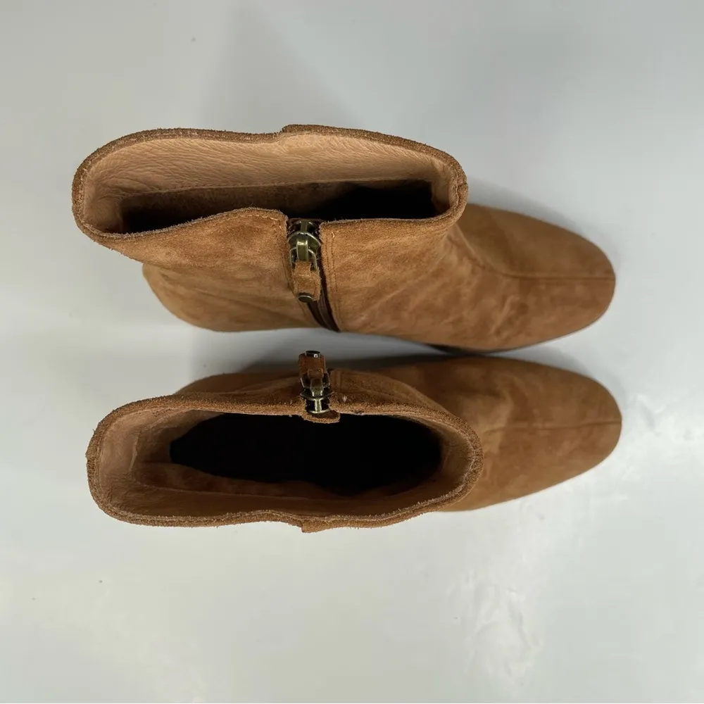 Soludos Fulton Tan Suede Ankle Bootie Size 8.5 - Image 5