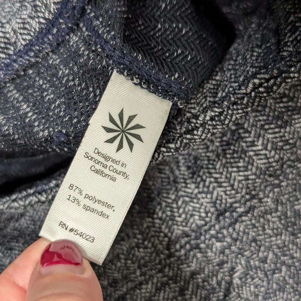 Athleta Herringbone Metro High Waisted Leggings Womens X-Small Jeggings Workout - Image 7