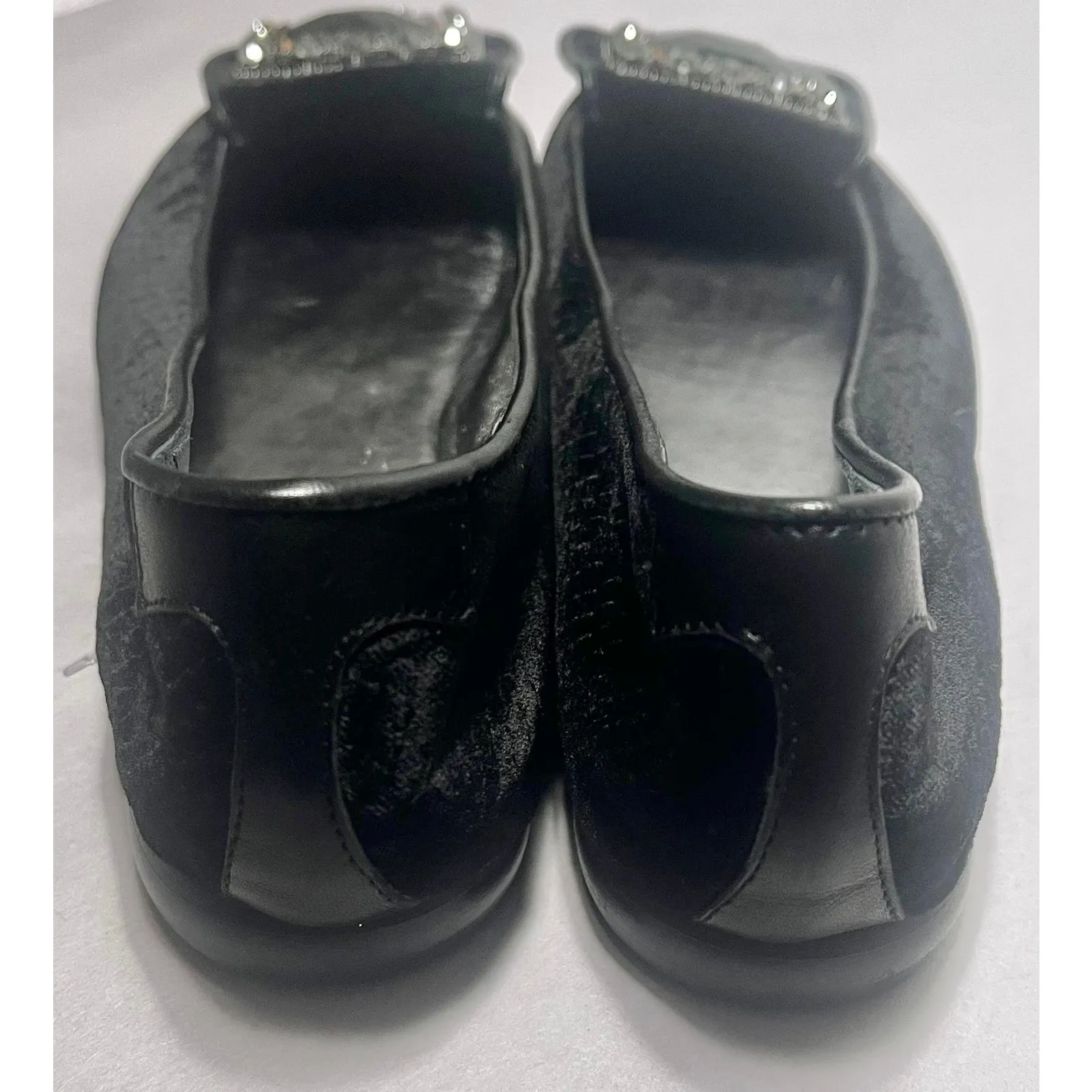 Taryn Rose Brice Velvet Python Flats Women's sz. 36.5 or 6.5 US - Image 5