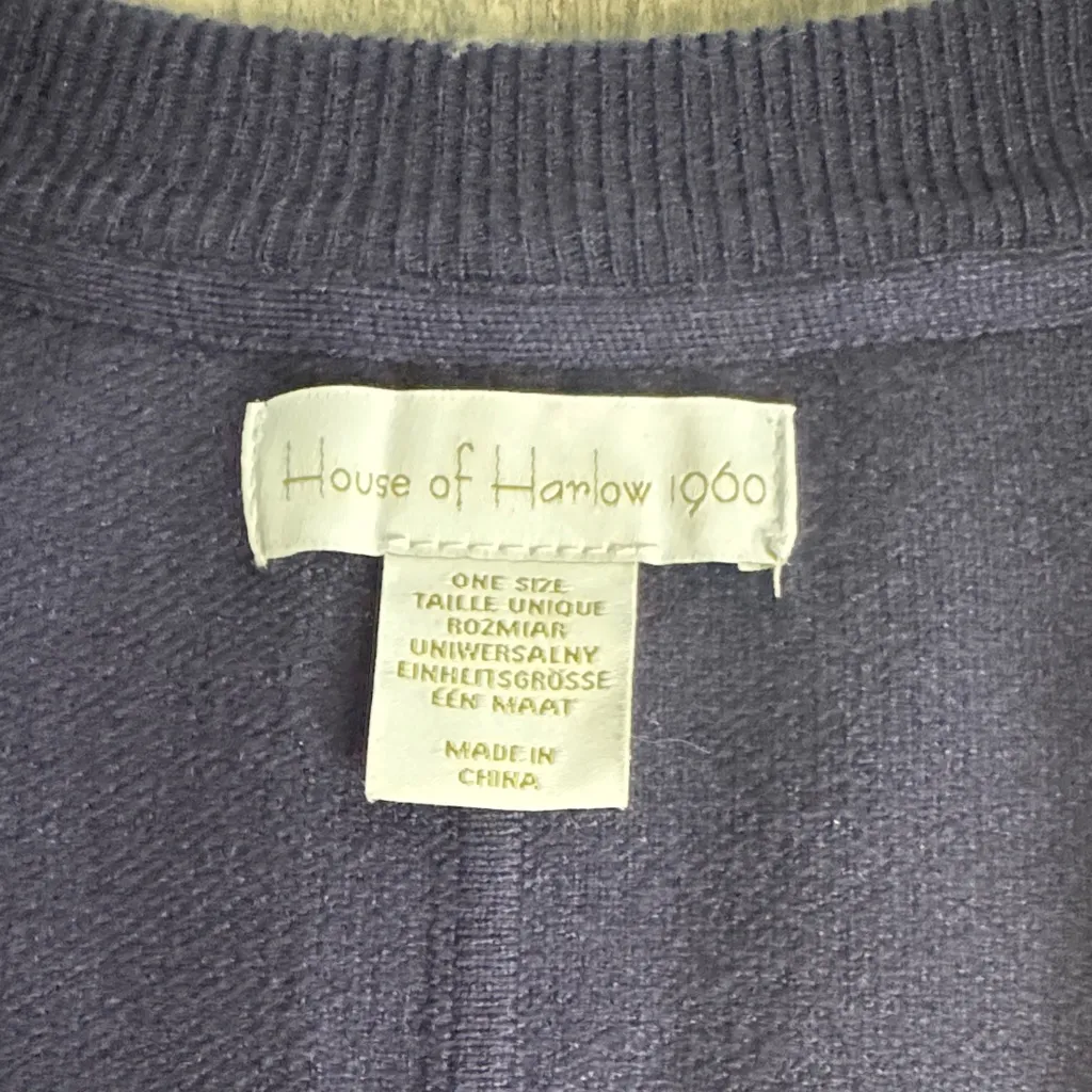 House of Harlow 1960 Navy V - Image 2