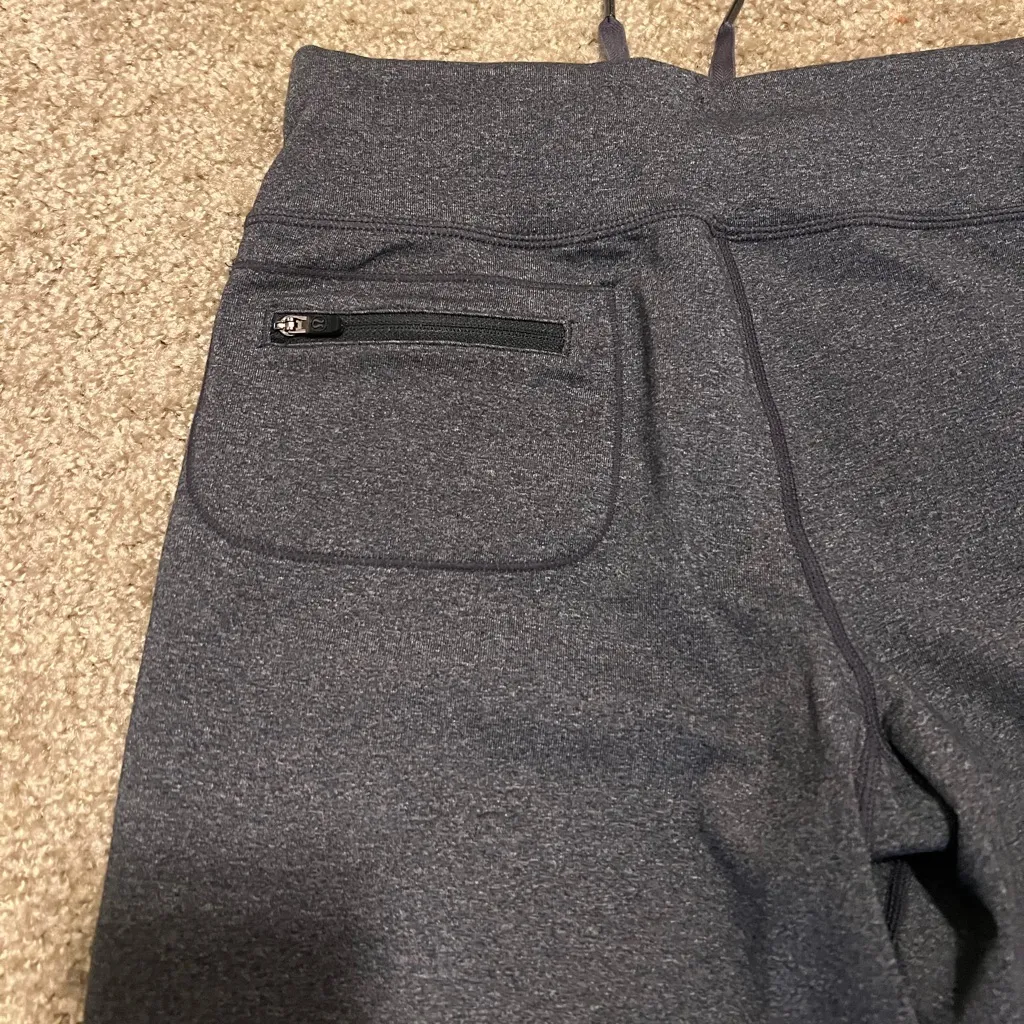 Lululemon relaxed fit pant drawstring‎  heathered slate luon 6 - Image 8