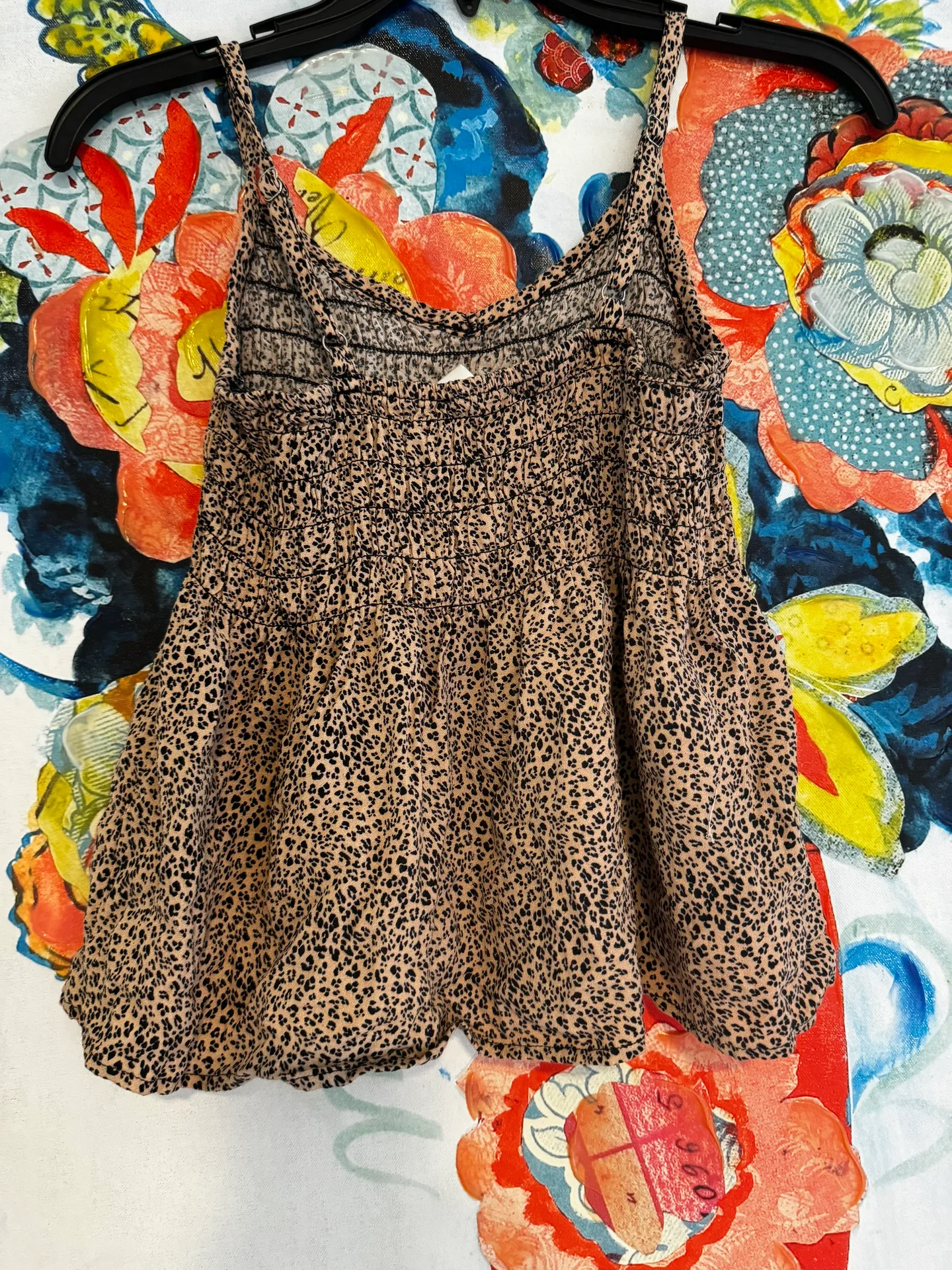 urban cheeta print tank top - Image 2