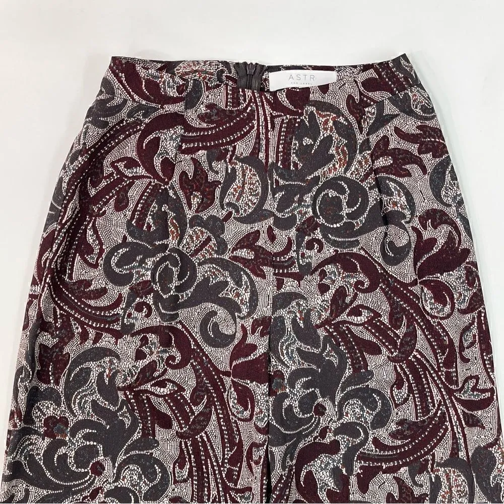 ASTR The Label Mosaic High Waist Wide Leg Pants - XS - Image 7