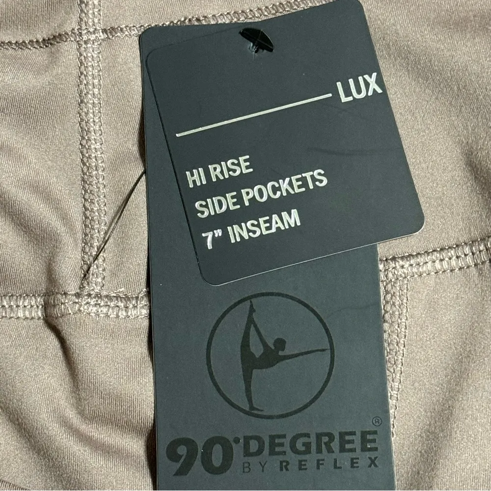 90 Degree By Reflex High Rise Interlink Bike Shorts Size XS - Image 10