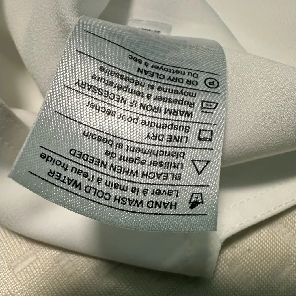 Vince pleated White Elegant Dress jumpsuits - Image 11