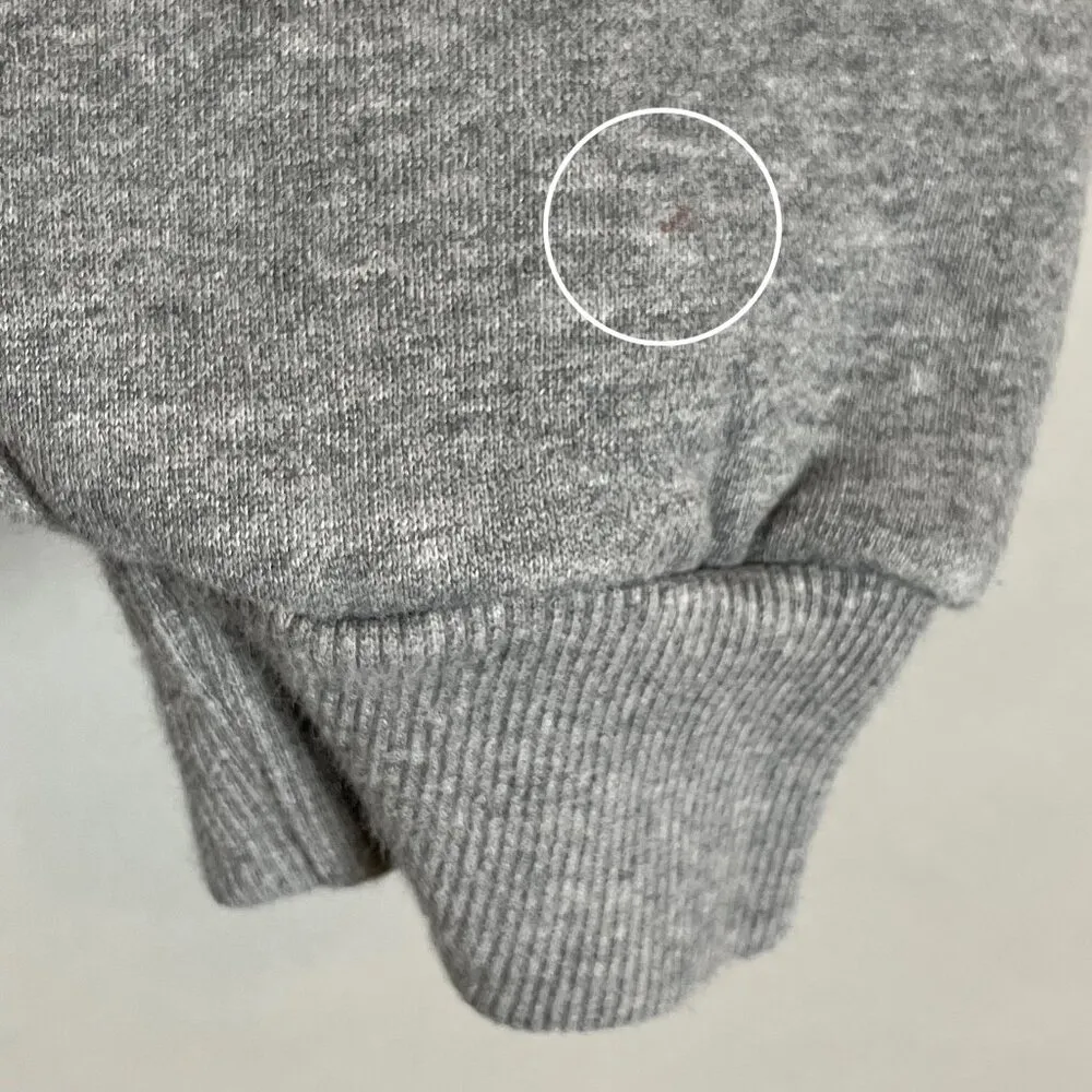 Teddy Bear Sweatshirt Magic is Something You Make Graphic Gray Kawaii Size Large - Image 7