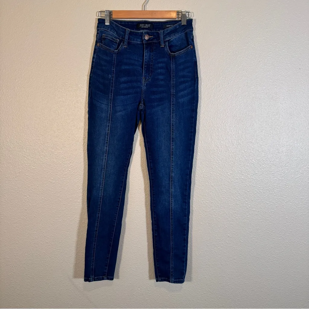 Judy Blue Skinny Fit Jeans Womens 28 High Rise Ankle Length Fall Denim Casual - Image 13