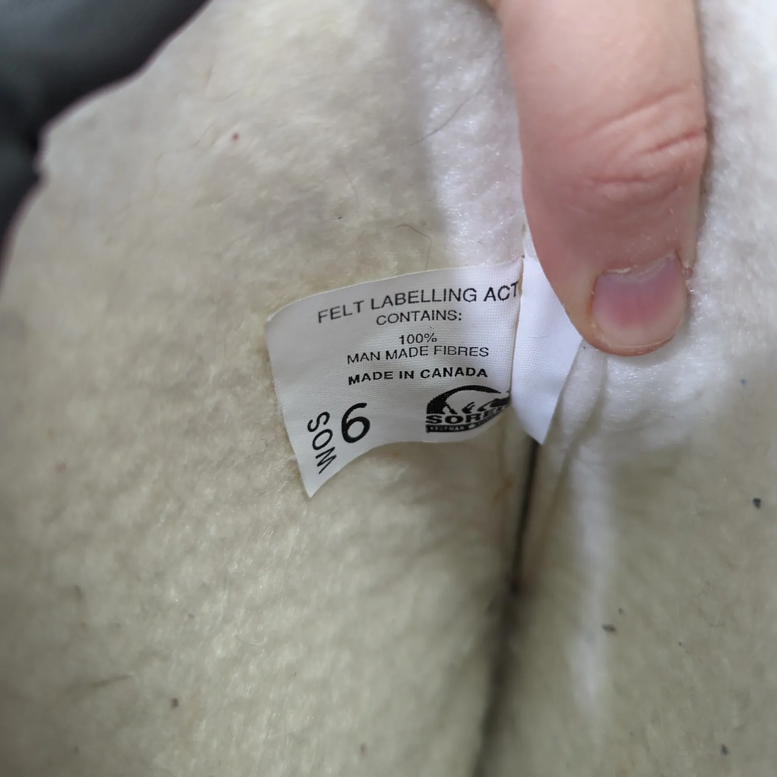 Vintage Sorel Freestyle Tall Winter Snow Boots Knee‎ High Felt Lining Women's 6 - Image 8