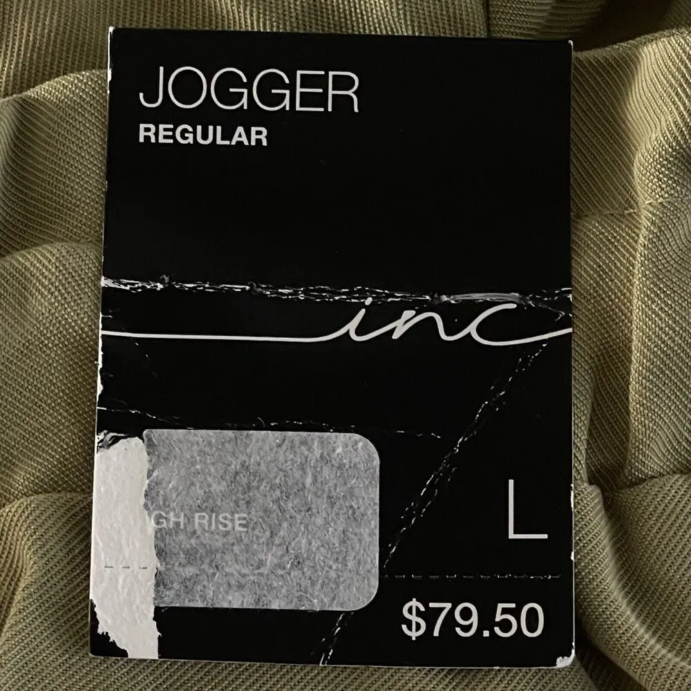 INC International Concepts Large Jogger Pants Pockets High - Image 5