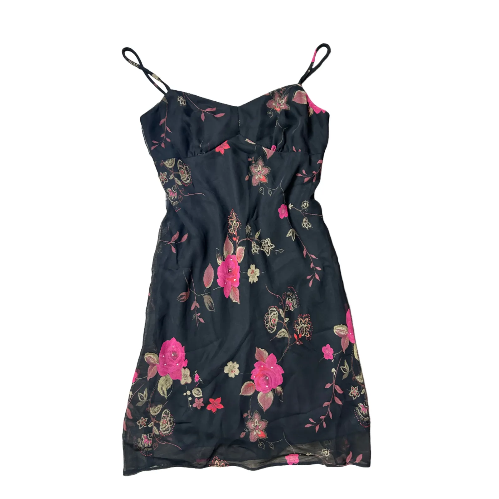 All that jazz sleeveless mini dress floral dress size Medium - Image 2