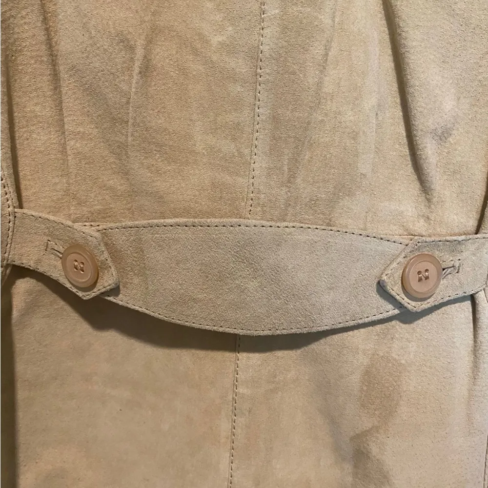 BRAZILIAN LEATHER jacket SPLIT END LTD Size 9 VINTAGE 80s - Image 5