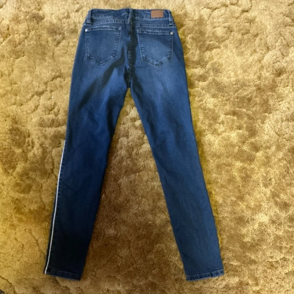 Judy Blue Skinny Jeans Women’s Mid Rise Stretch Denim Dark Wash - Image 7