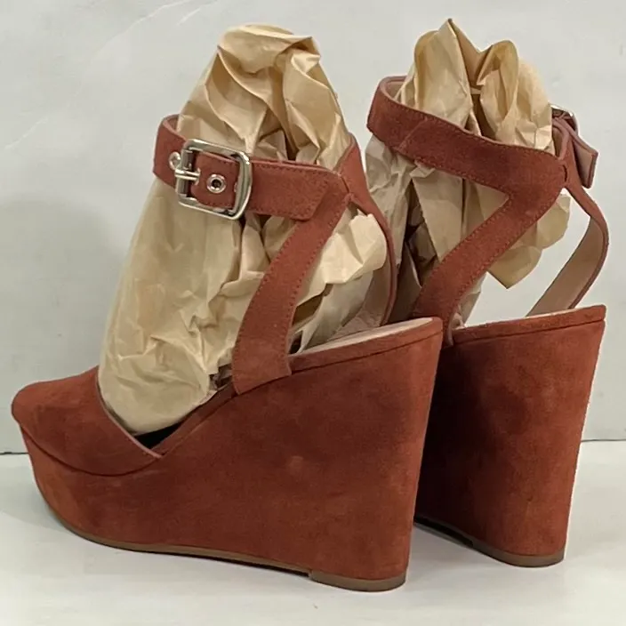 Kate Spade Suede Leather Wedge Sandals  - Image 3