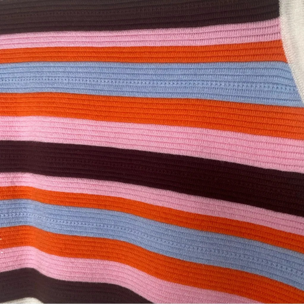 THML  Knit Striped Sweater Vest Size S - Image 7