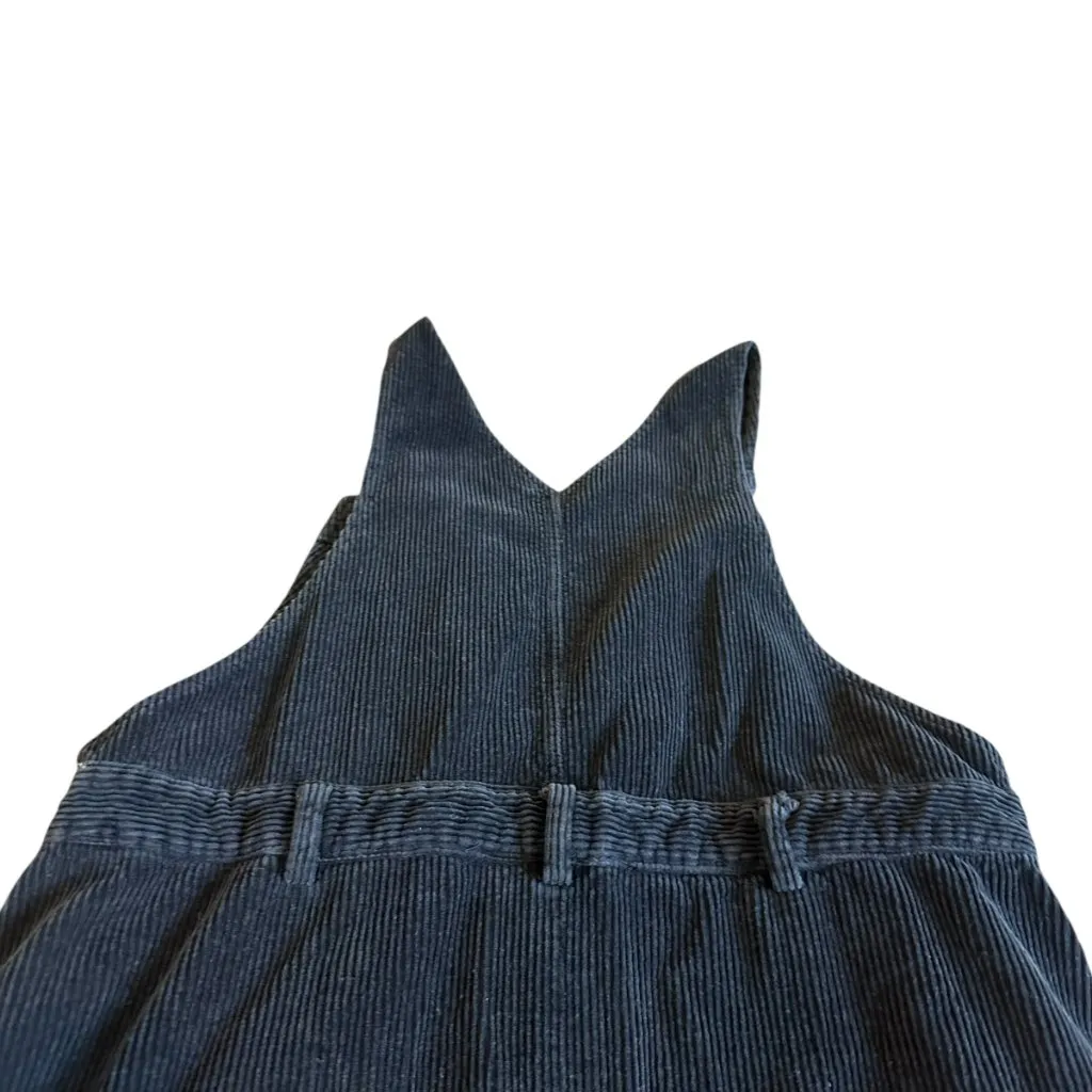 The Disney Store 101 Dalmatians Black Corduroy Overall Dress Retro Y2K 90s Med - Image 9