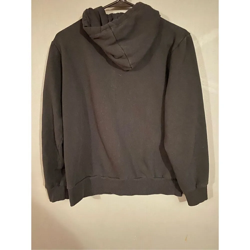 Doublju Black Hoodie Size Medium Black - Image 2