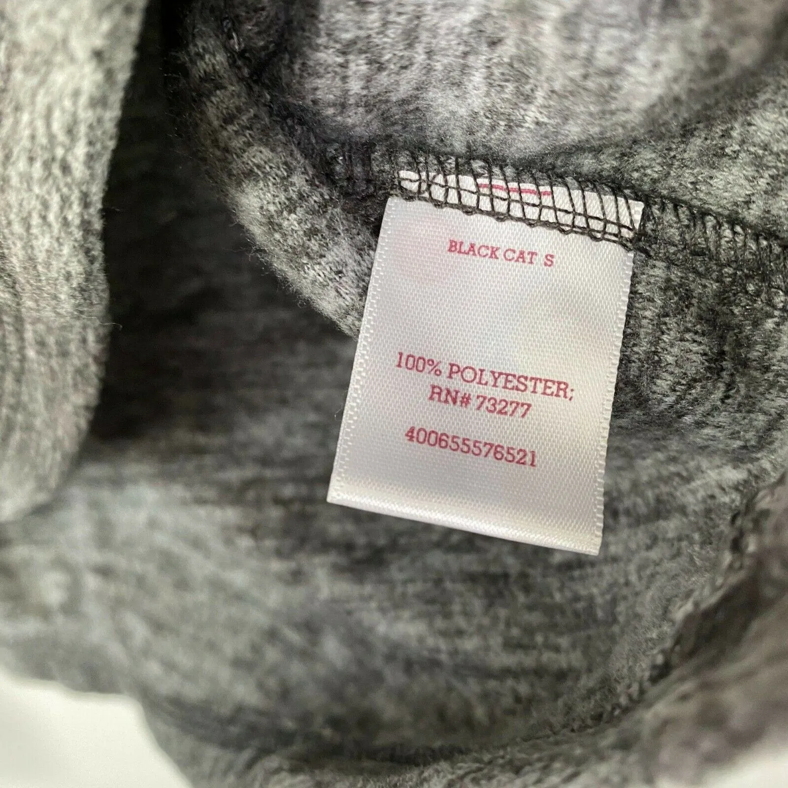 SO Grey Black Colorblock Half Zip Long Sleeve Pullover Junior's Size Small S - Image 6