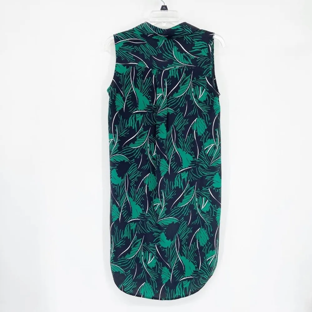 EQUIPMENT Sleeveless Felix Silk Dress In Eclipse - Image 17