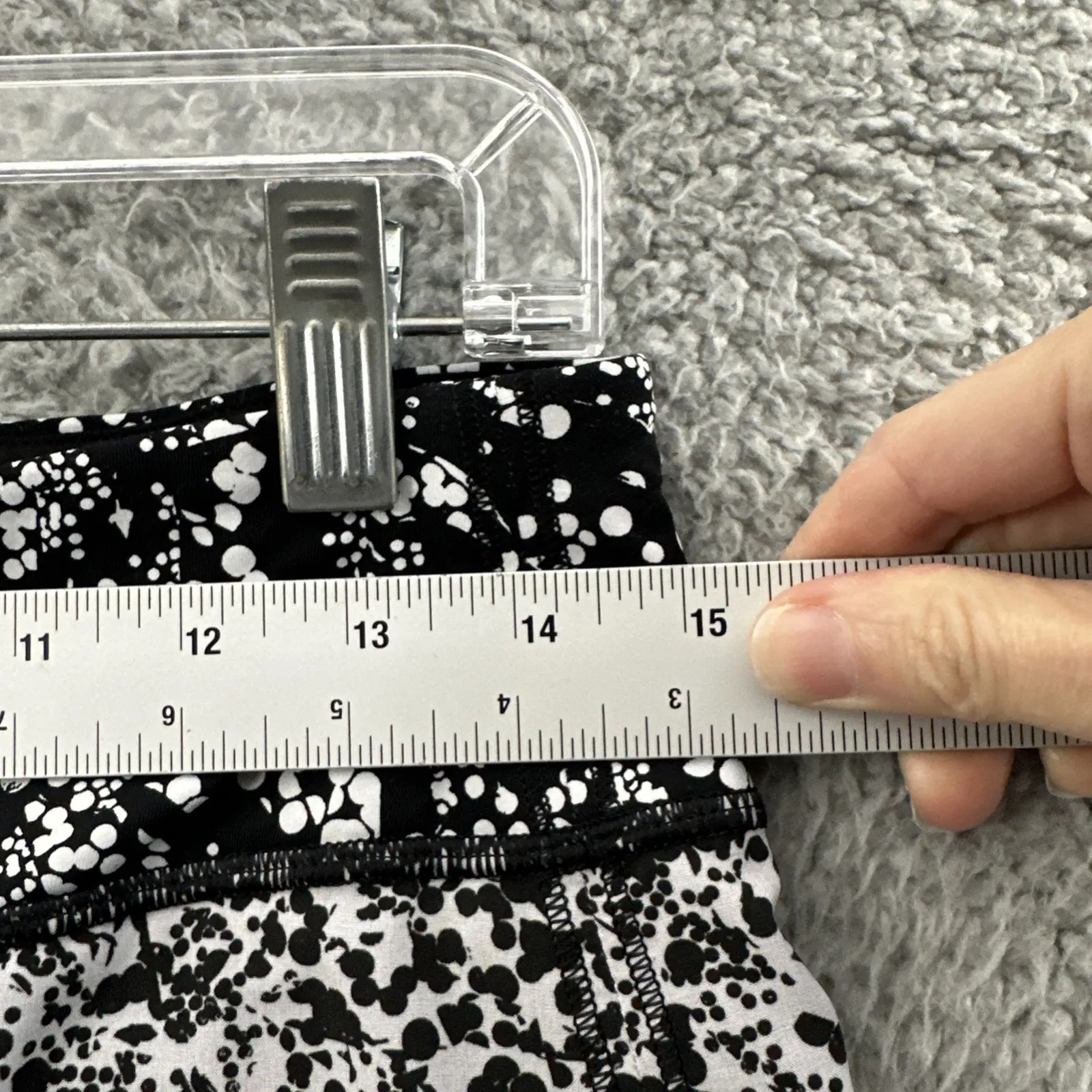 Lululemon Pace Rival Skirt Skort Chirakasu Alpine White Athletic Tennis Womens 6 - Image 8