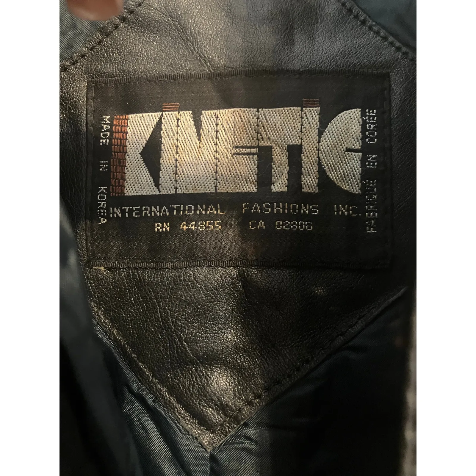 AMAZING VINTAGE Long Leather Jacket Black XS Y2K GRUNGE CYBER GOTH THE MATRIX - Image 3