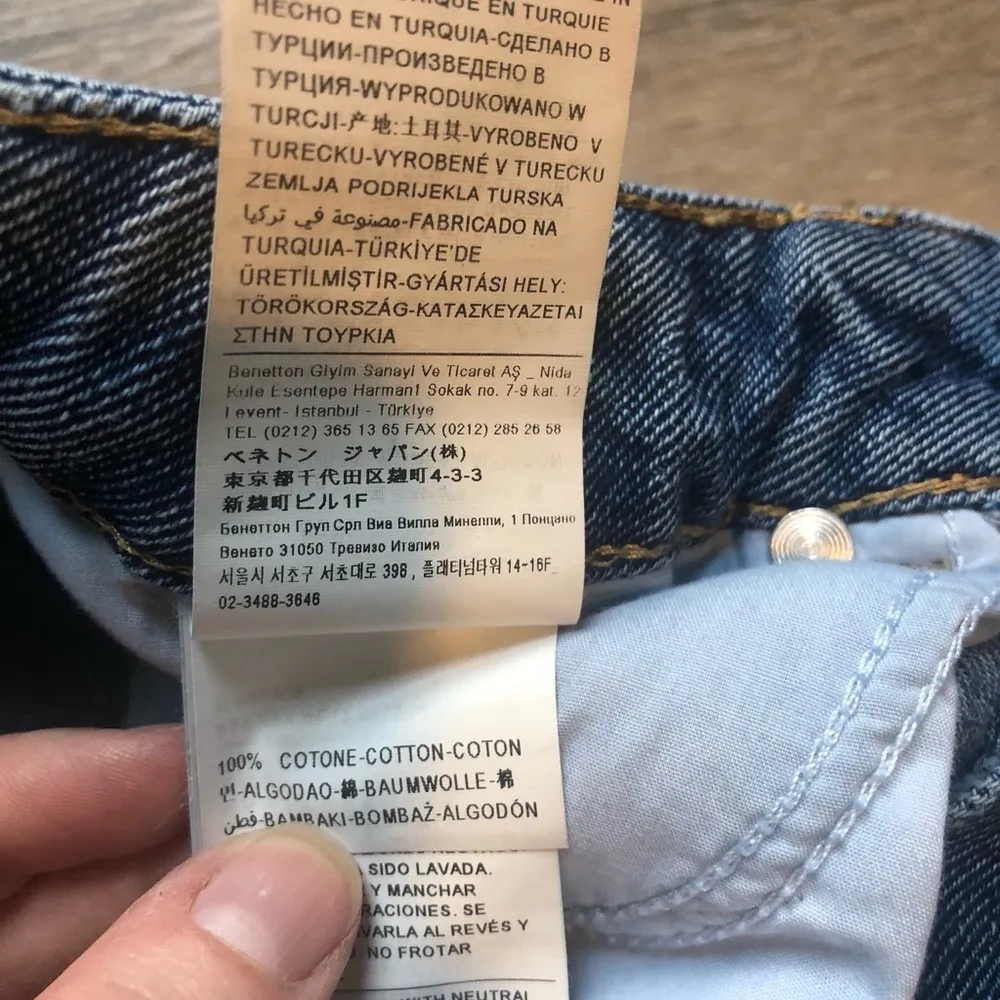 United Colors of Benetton Jean Shorts Embroidered 25 - Image 6