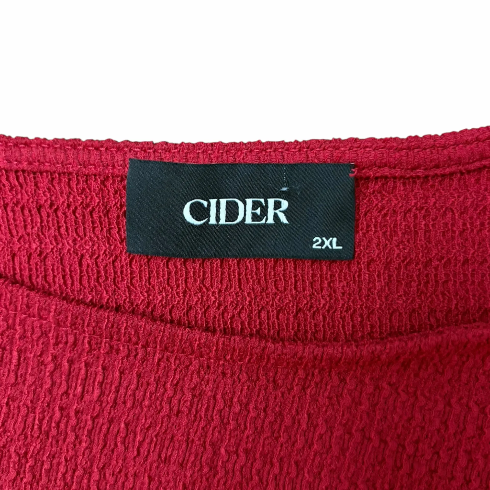 Cider Vibrant Red Blouse - Image 4