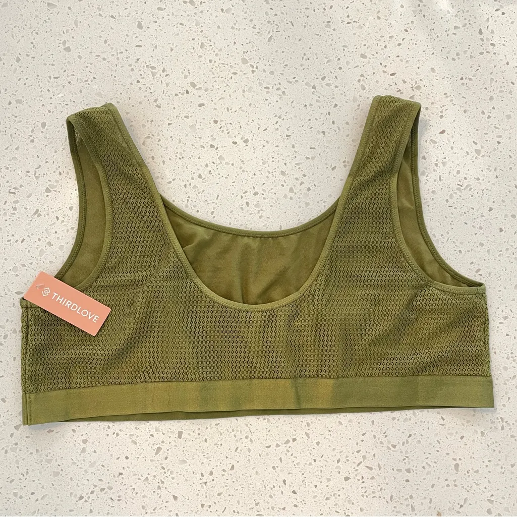 THIRD LOVE Modern Mesh Scoop Bralette 41 - Image 3