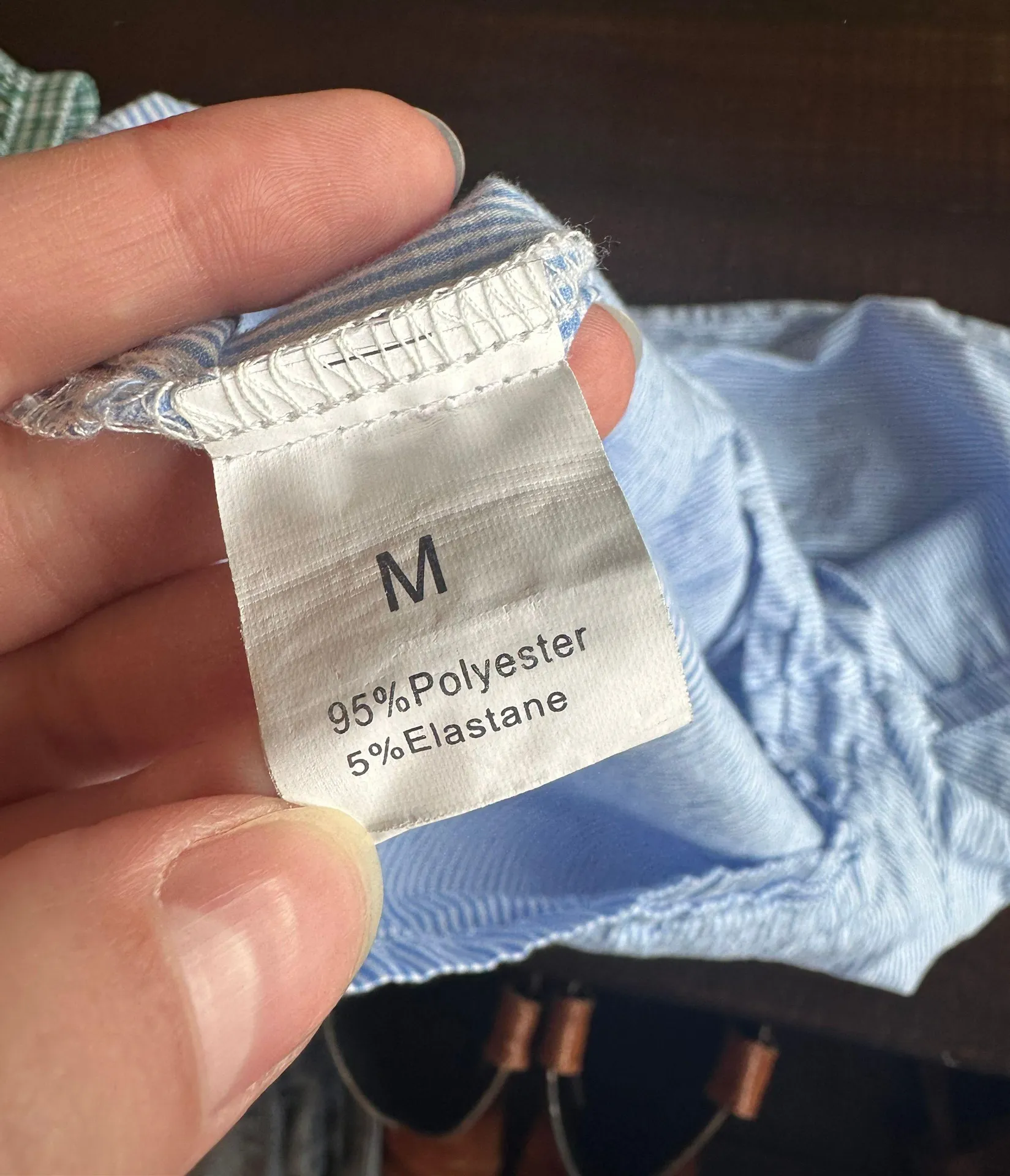 Blue Striped Boxer Shorts Multiple Size M - Image 3