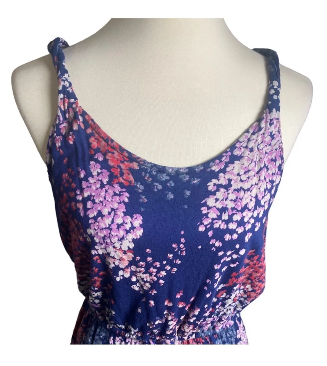 Floral Dress With Pockets - Image 3