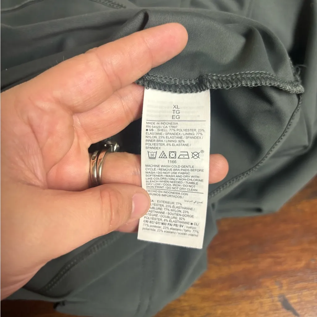 Old Navy PowerSoft Active Matching Set Green Top XL Pants L - Image 8