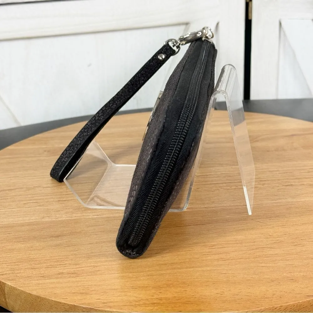 Relic by Fossil Faux Snake Skin Wristlet Clutch Wallet - Image 3