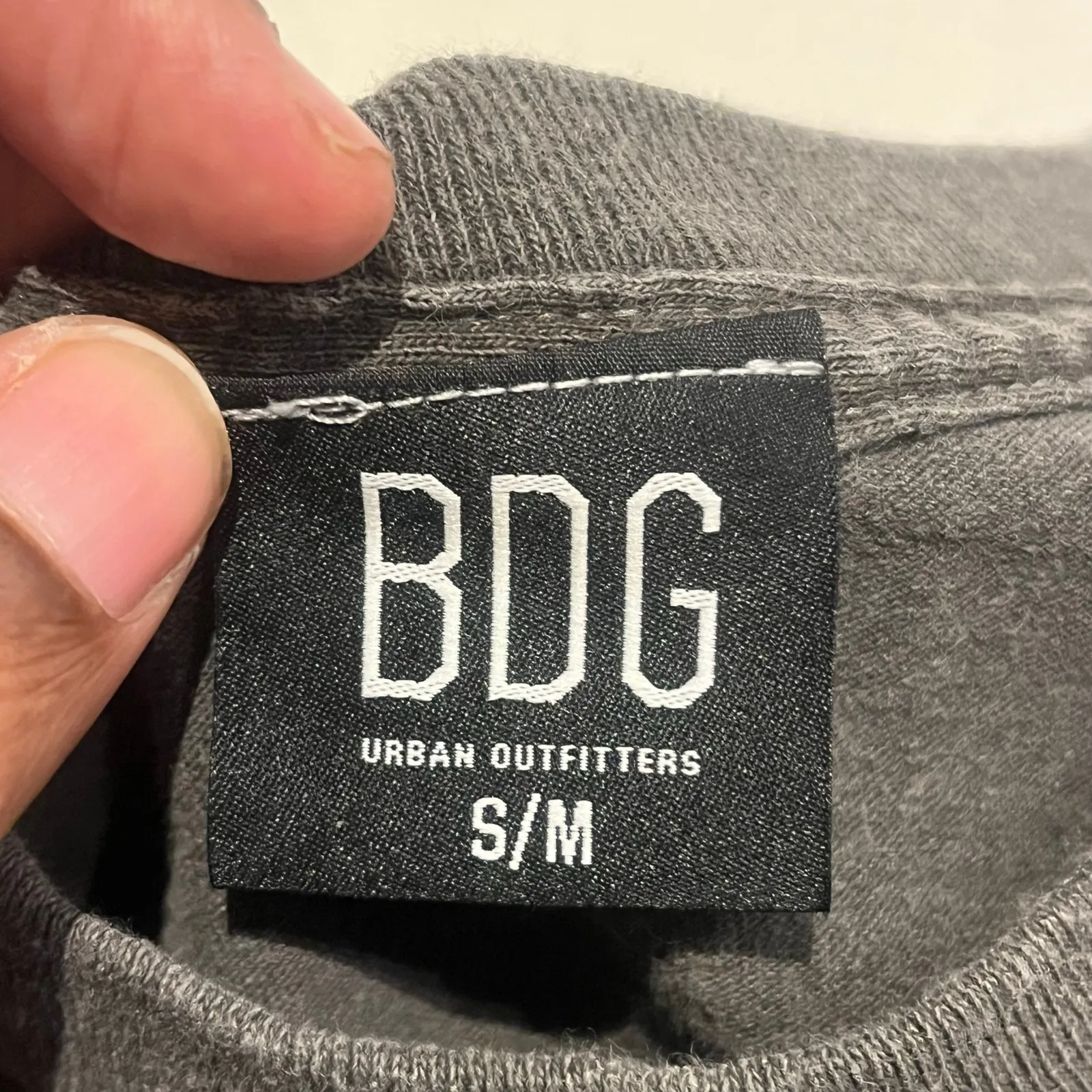 BDG Outfitters‎ Women Small Medium Grow From Within Long Sleeve Faded Gray - Image 5