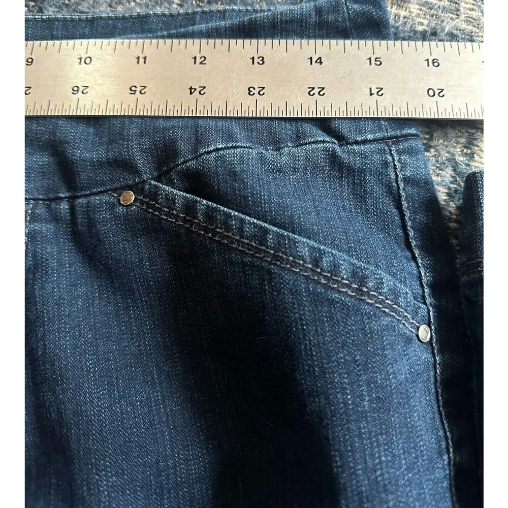 Jag Jeans Crop Straight Leg Women’s Size 8 Classic Fit Stretch Pull On 24”Inseam - Image 8