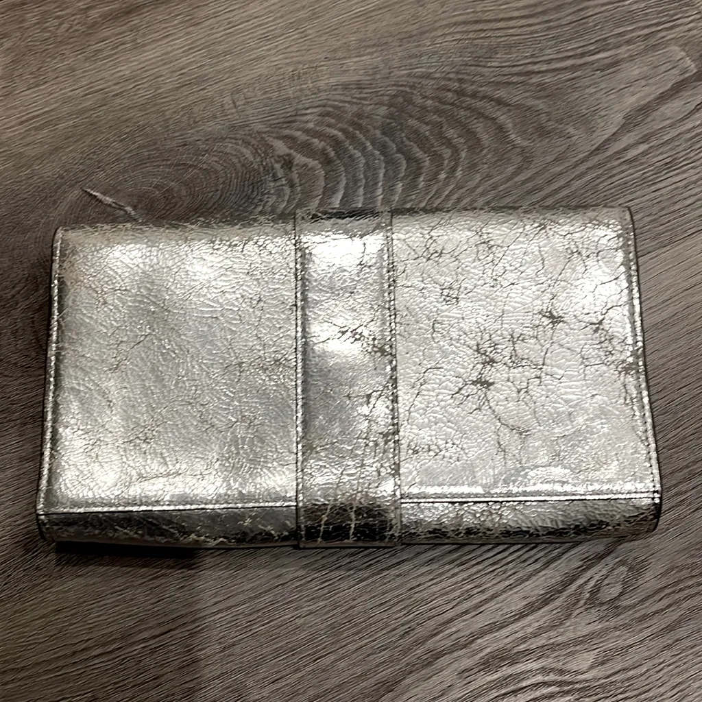 Vince Camuto Silver Clutch - Image 2