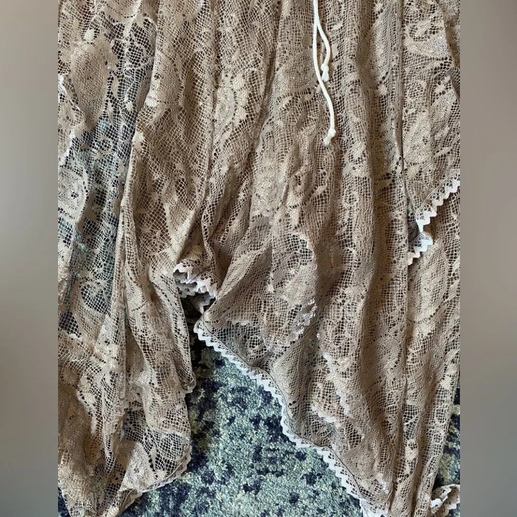 Boho Bohemian Lace Women’s Plus Maternity Baby‎ Shower Dress Fits 40DD/2X - Image 3