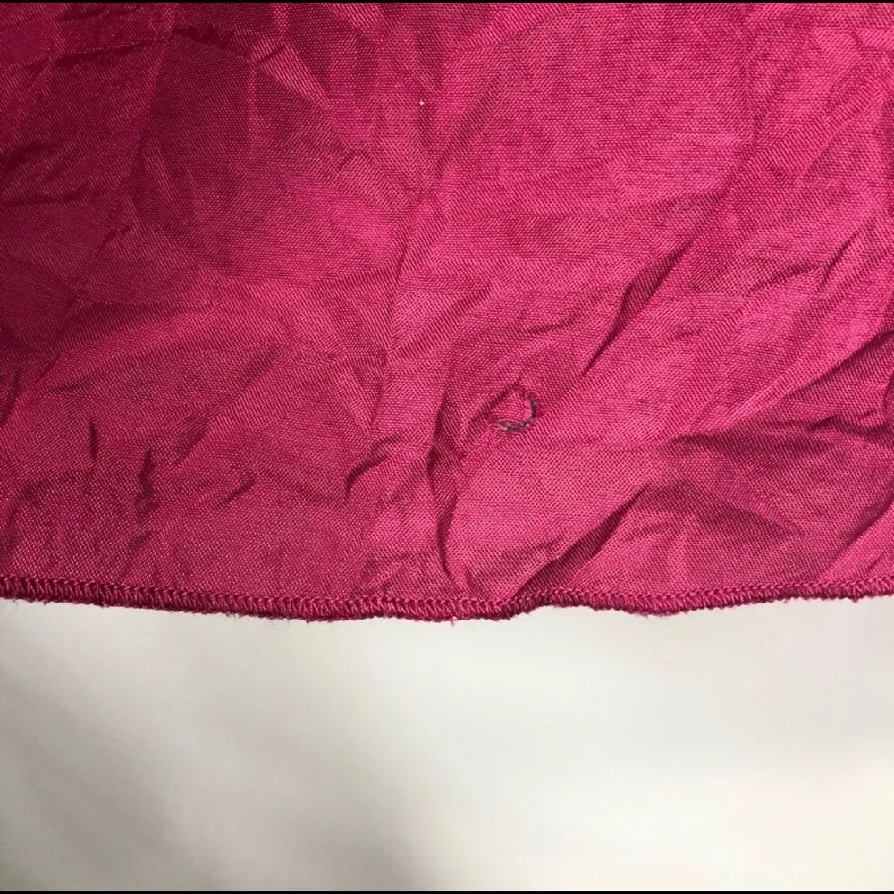 CONVERSE | Wine Merlot Wrap Dress Size 8 - Image 4