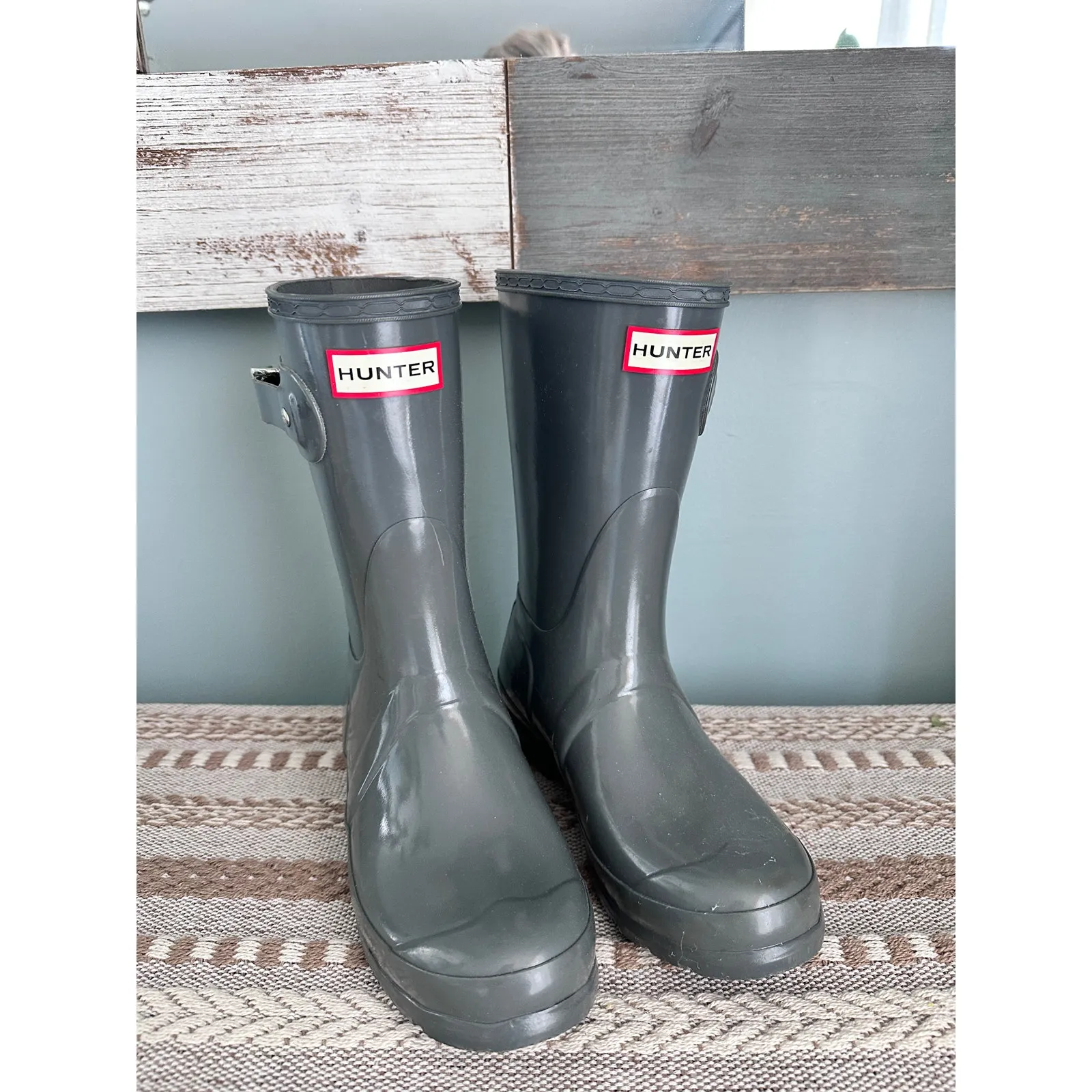Hunter Women's Original Short Rain Boots - Image 2