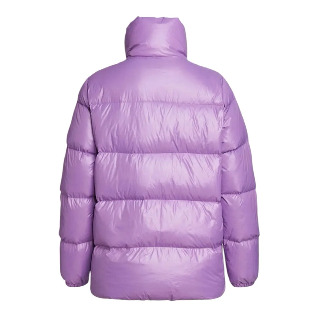 Peak Performance Clara Puffer Coat high collar pockets Size XS Purple - Image 7