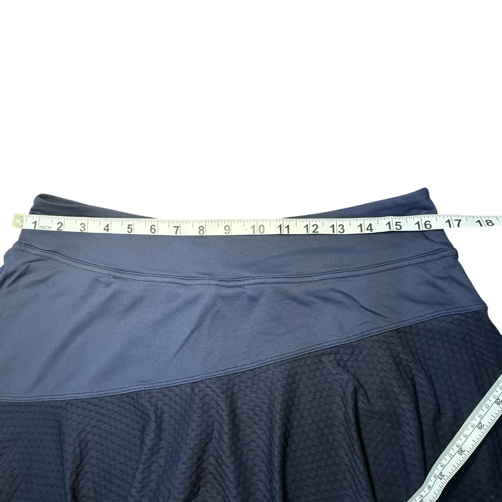 Lija Elite Multi Panel 13 Inch Dark & light Blue‎ Womens Tennis Skirt Large Size 12 - Image 5