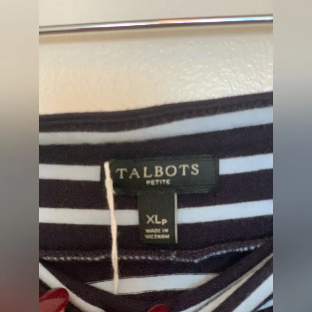 Talbots Striped Jersey Maxi Skirt.     Size-X-Large P - Image 4